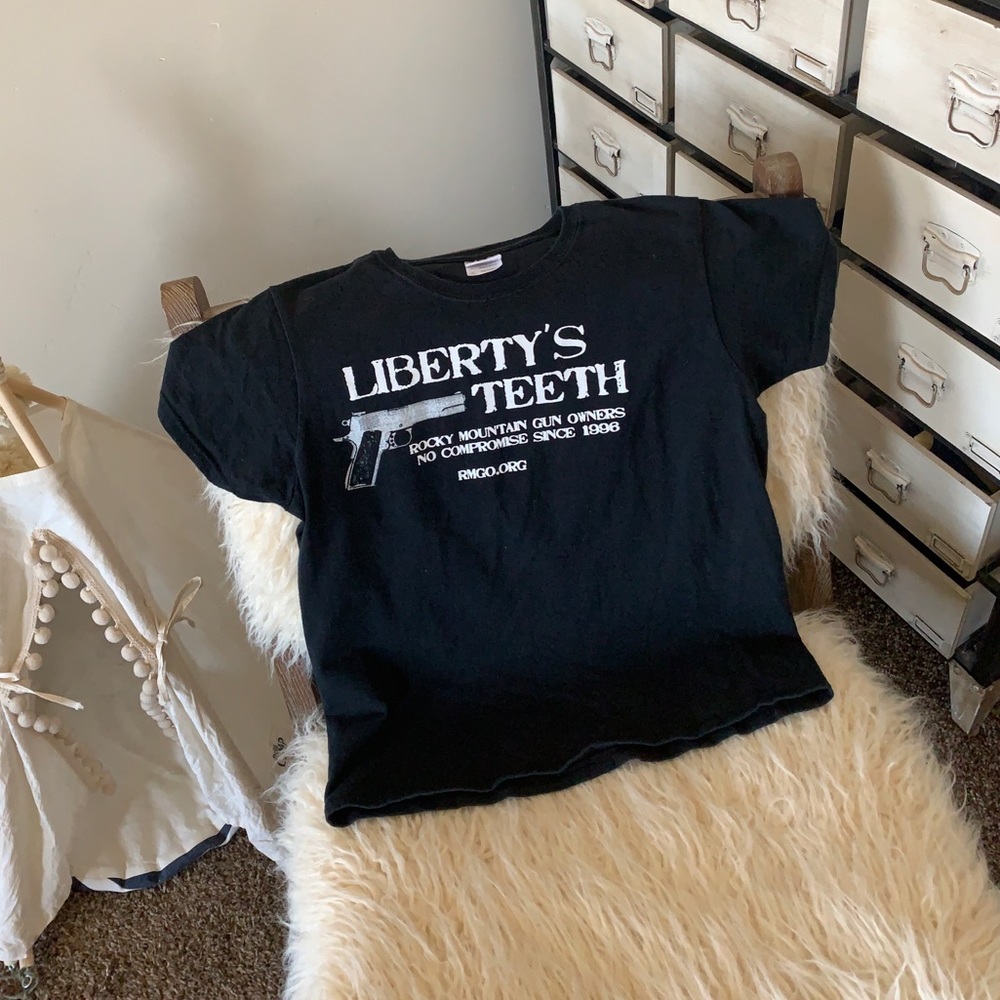 “Liberty’s Teeth” 90s Vintage Tee